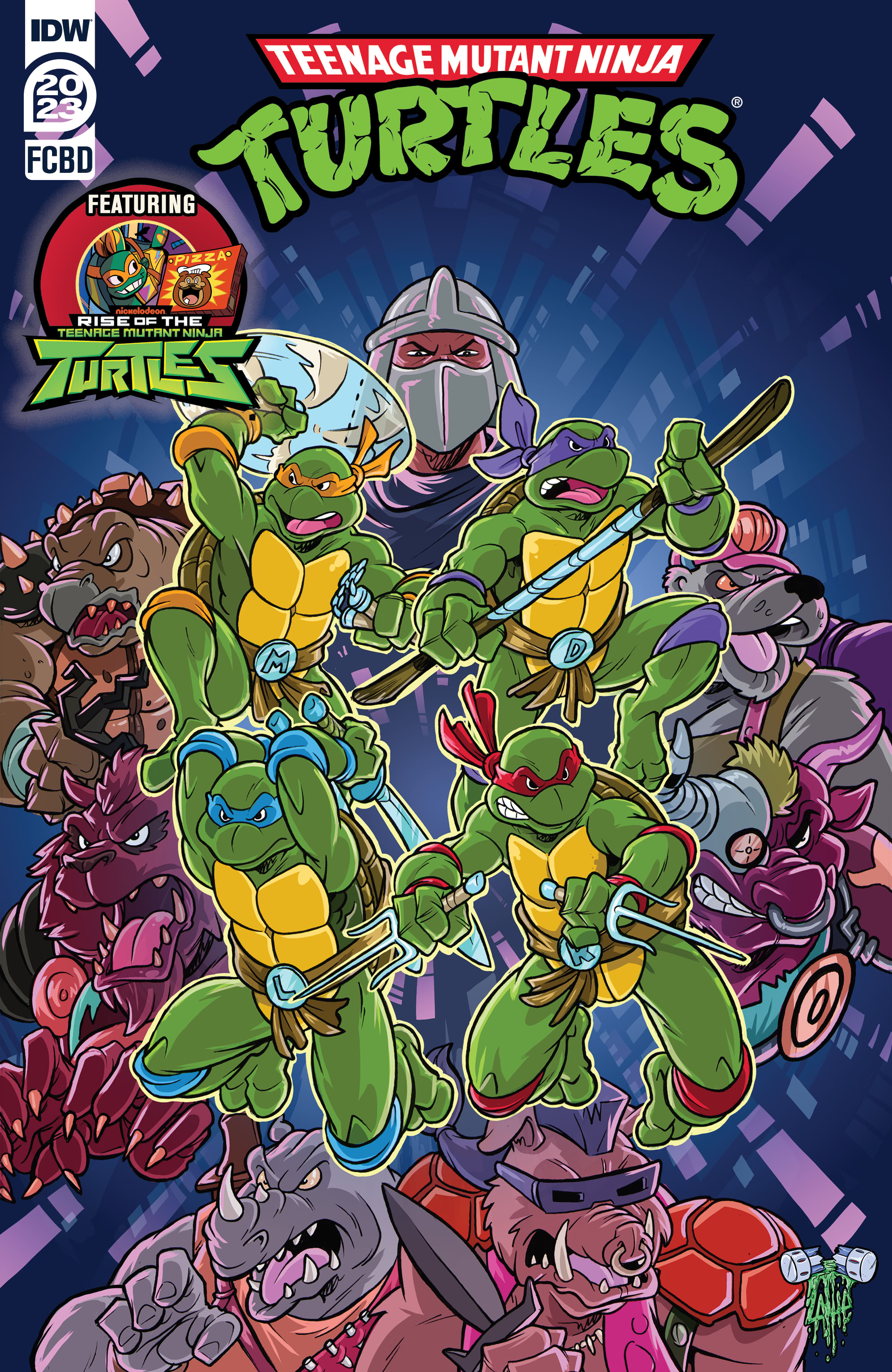 FCBD 2023 Collection: Chapter Teenage Mutant Ninja Turtles - Page 1